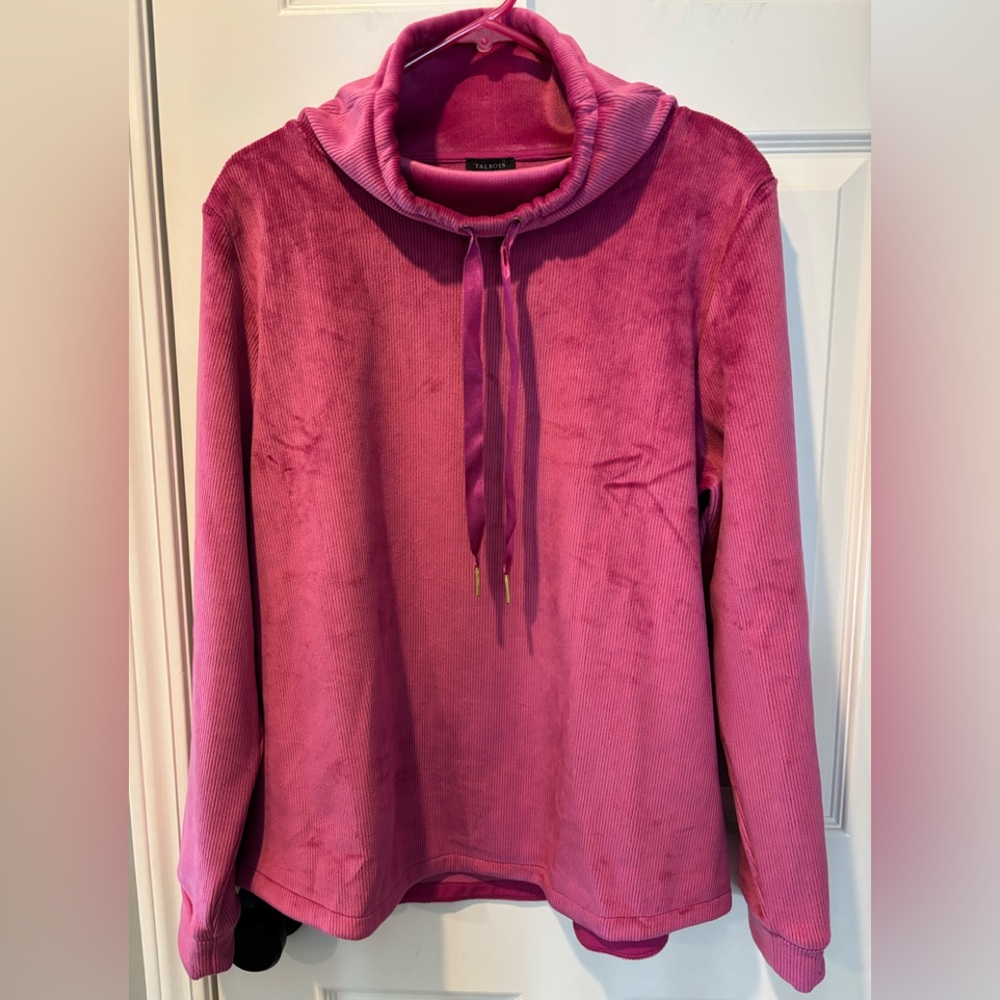 Talbots Velour Pullover - New